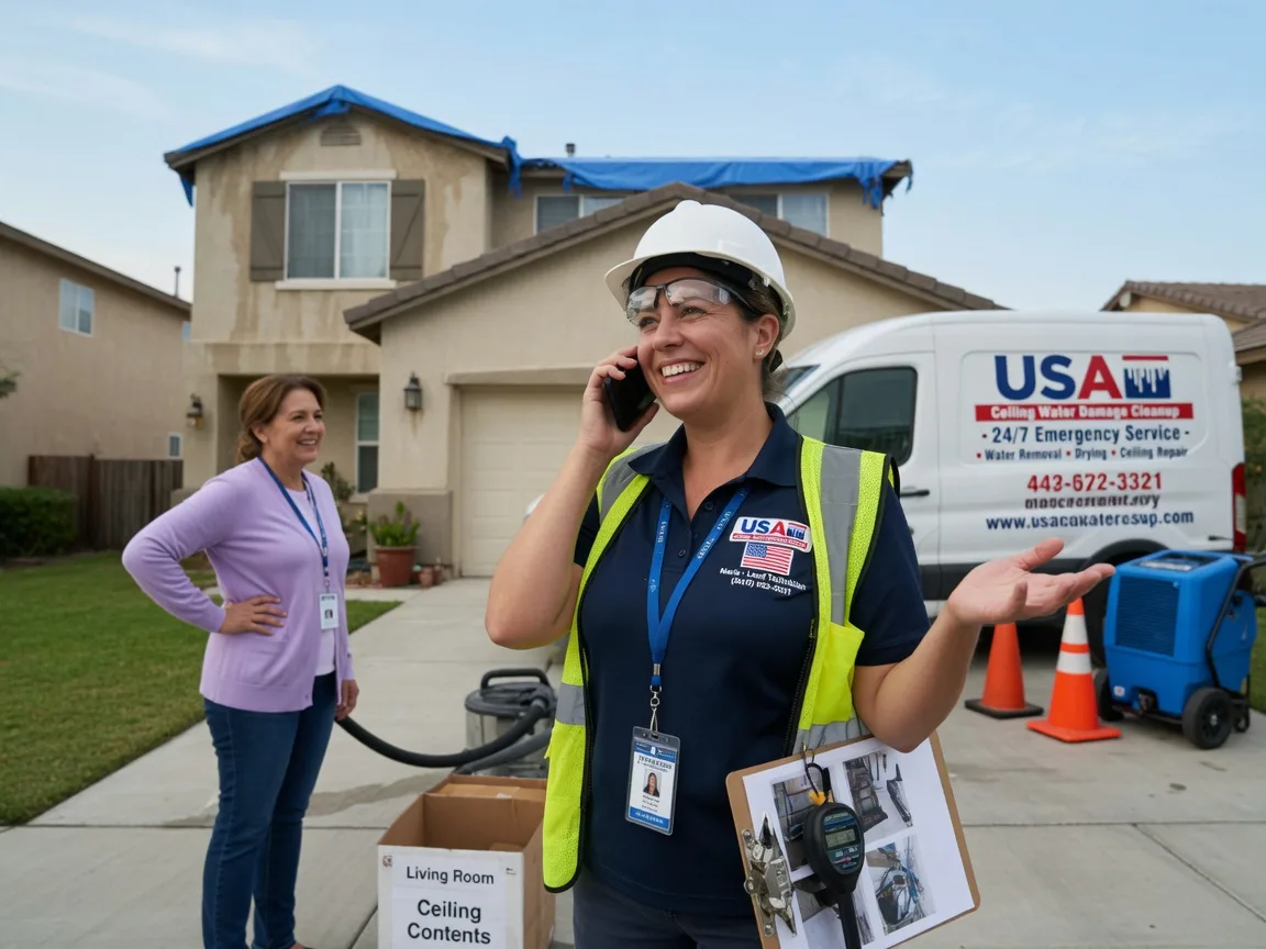 Ceiling Water Damage Restoration Umbarger, TX FAQs