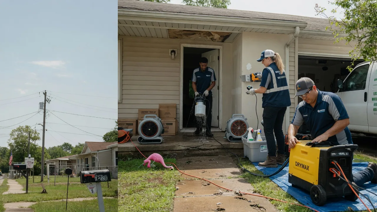 Storm Damage Water Removal in Umbarger, TX near me
